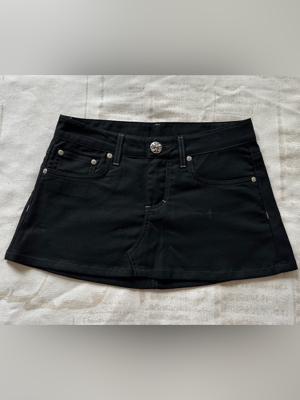 Chrome Hearts "star 69" mini skirt Size 24